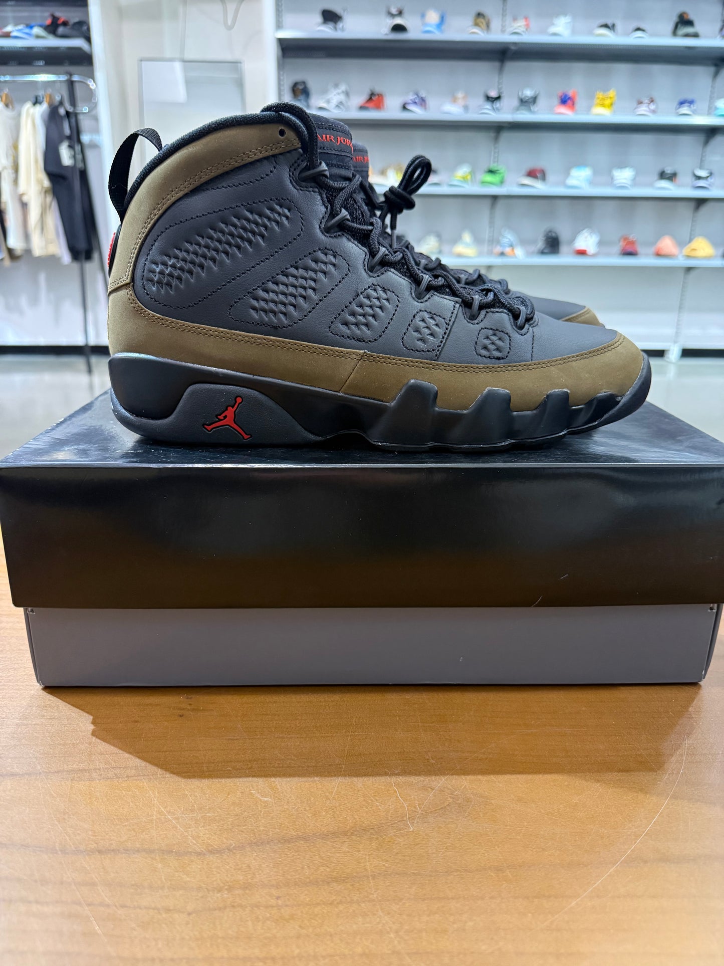 Air Jordan 9 Olive