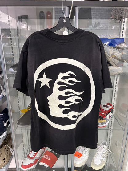 Preowned Hellstar Classic Rhinestone Tee Black