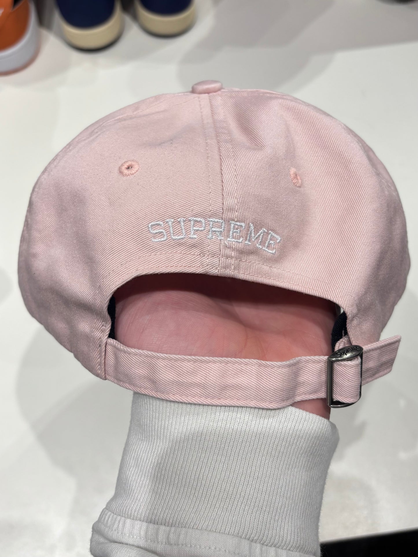 Supreme Oval 6 Panel Light Pink