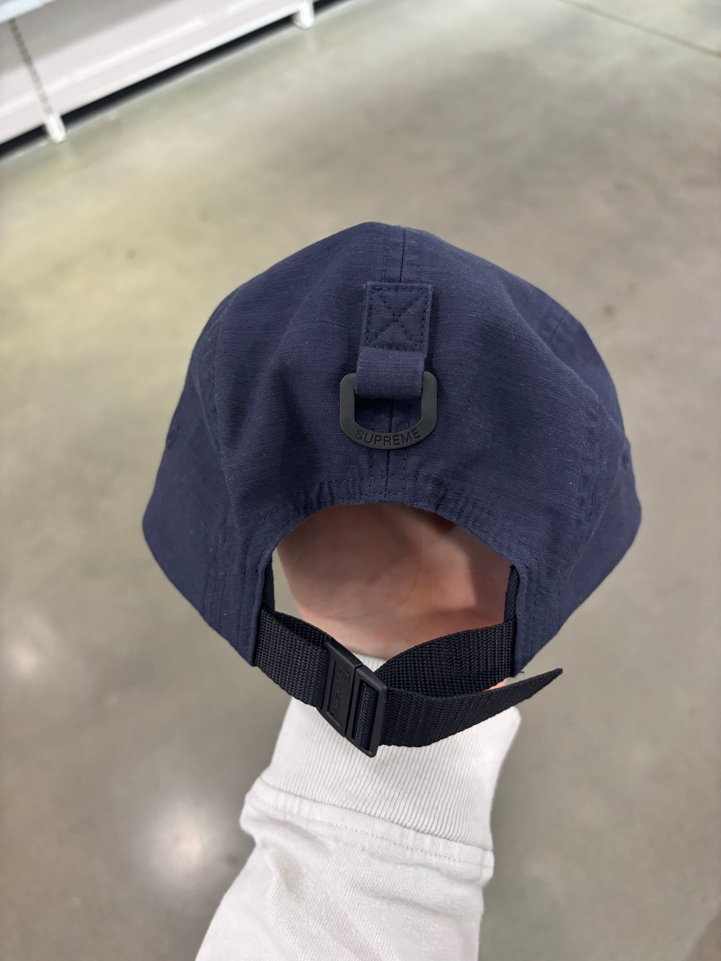 Supreme Arabic Camp Cap Navy
