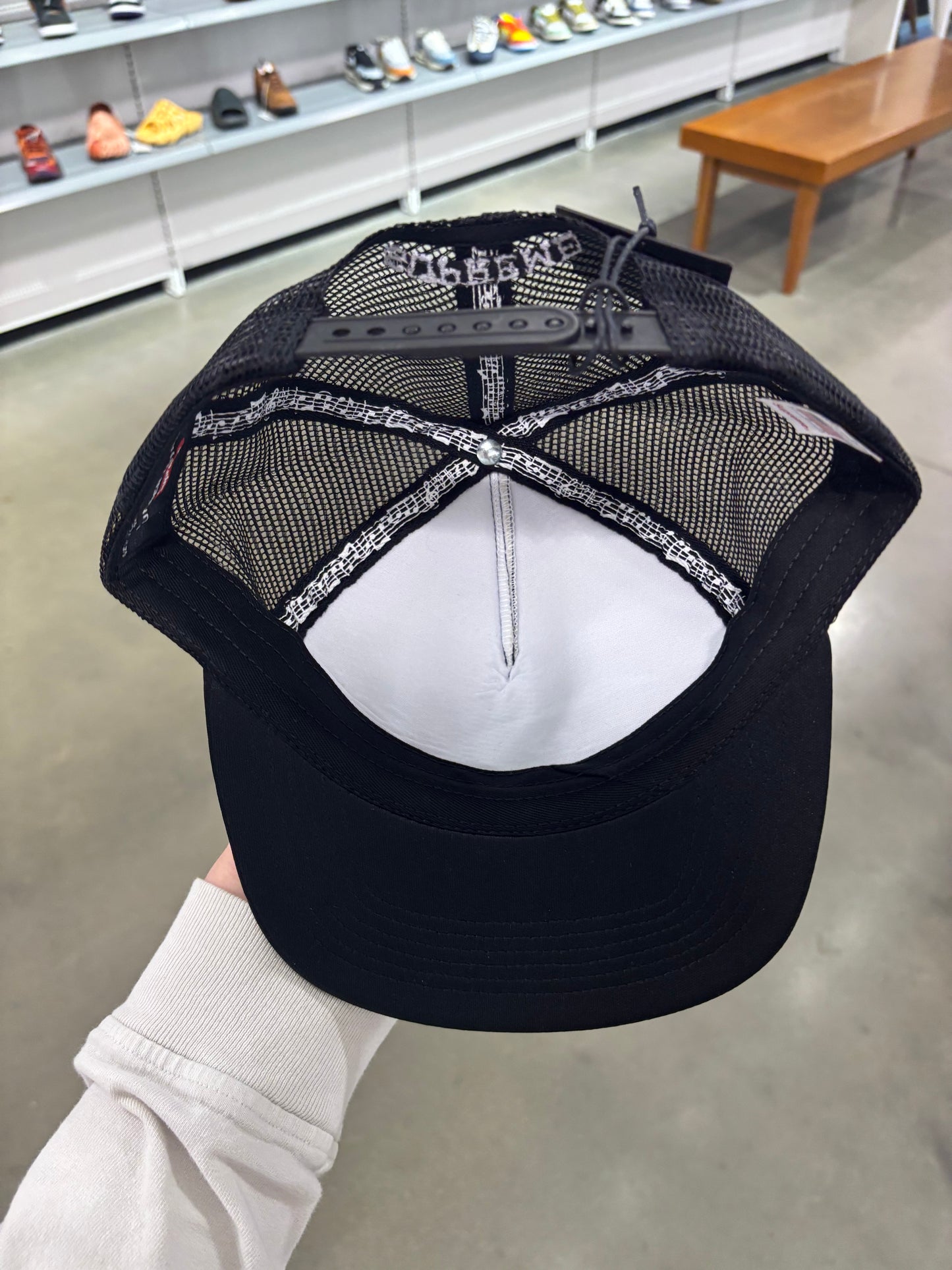 Supreme Number (N)ine Mesh Hat Black