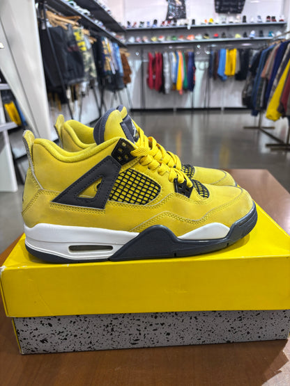 Preowned Air Jordan 4 Lightning