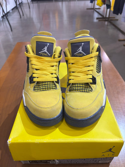 Preowned Air Jordan 4 Lightning