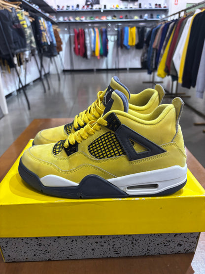 Preowned Air Jordan 4 Lightning