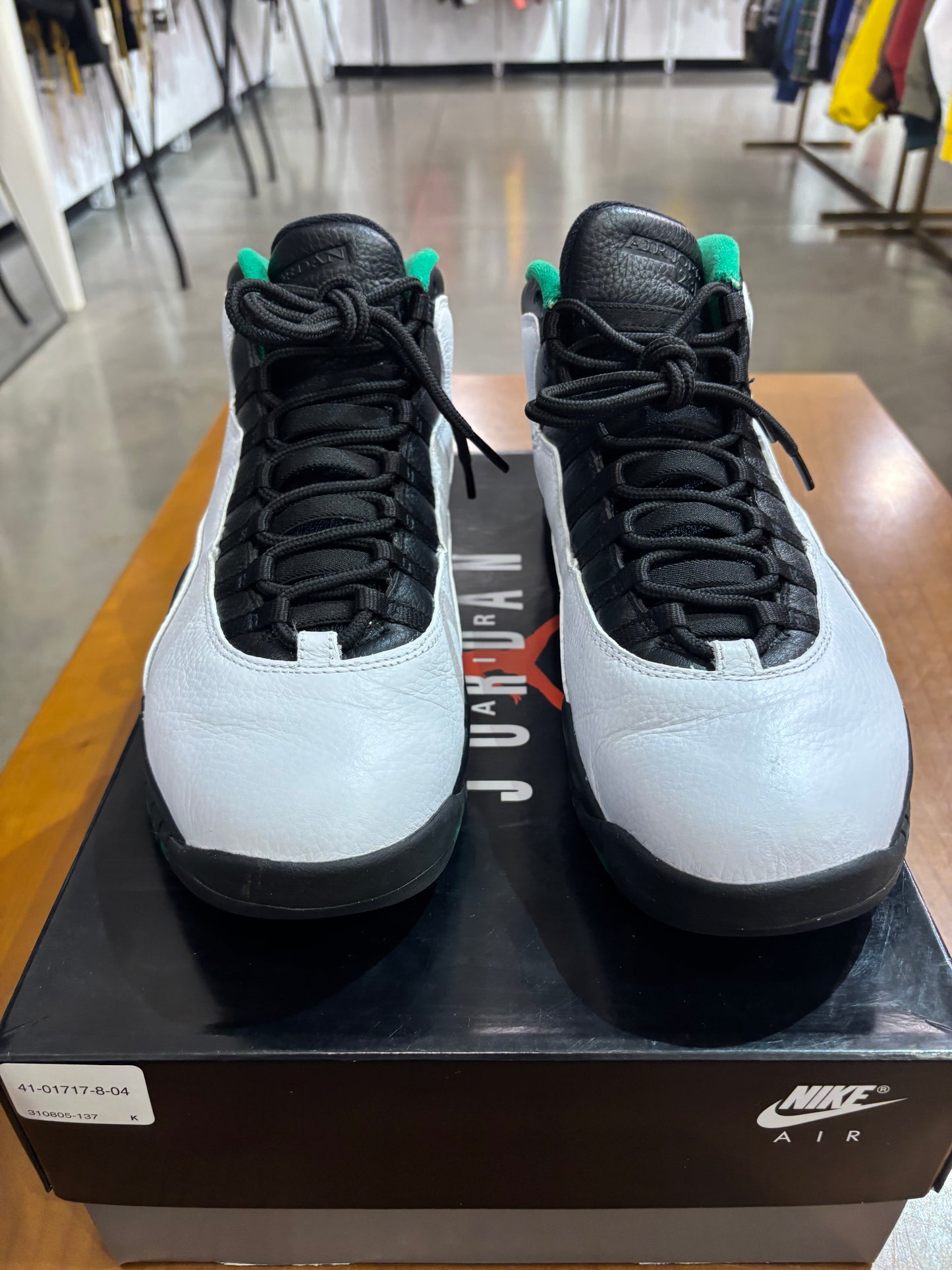 Preowned Air Jordan 10 Seattle