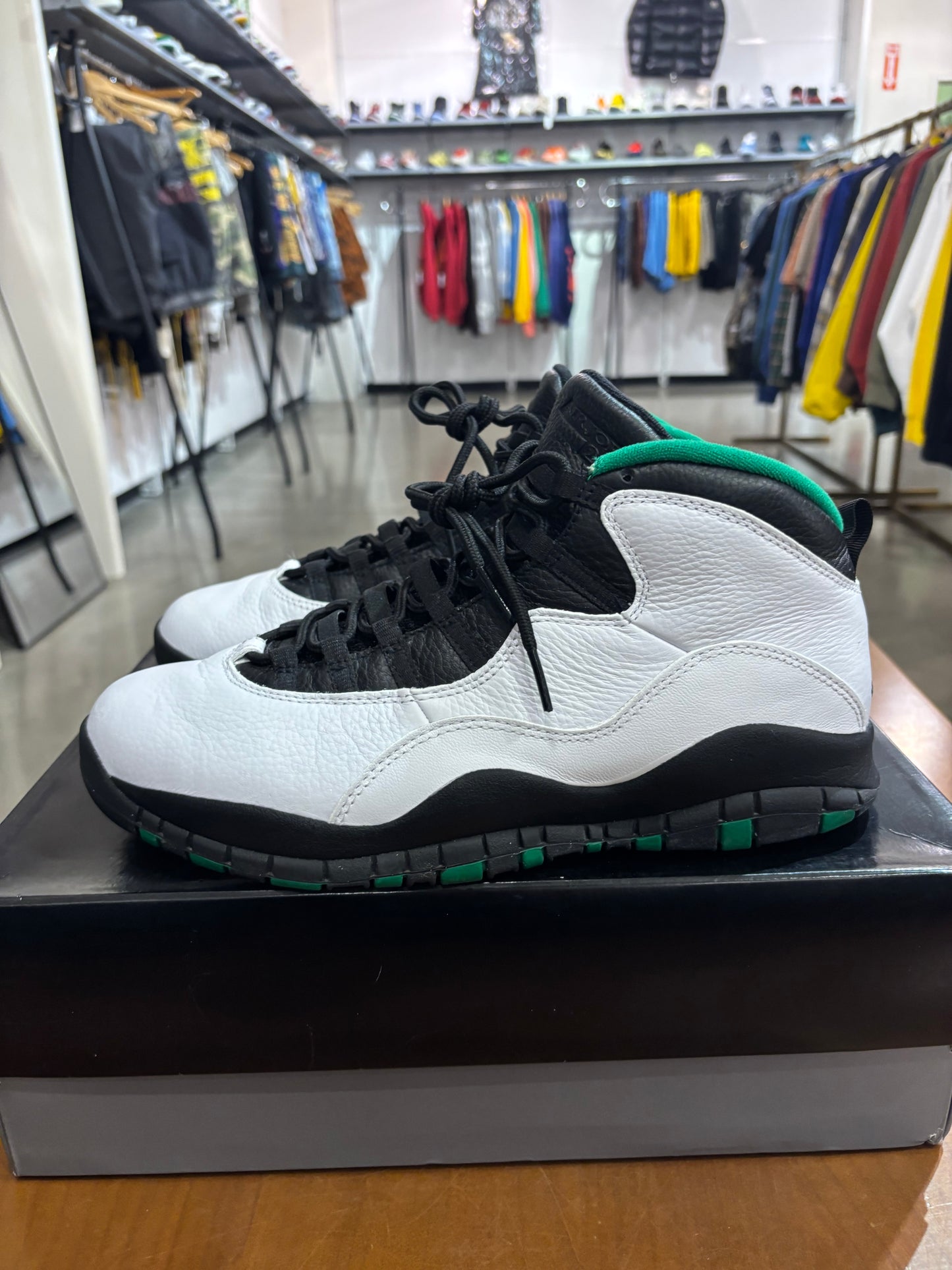 Preowned Air Jordan 10 Seattle