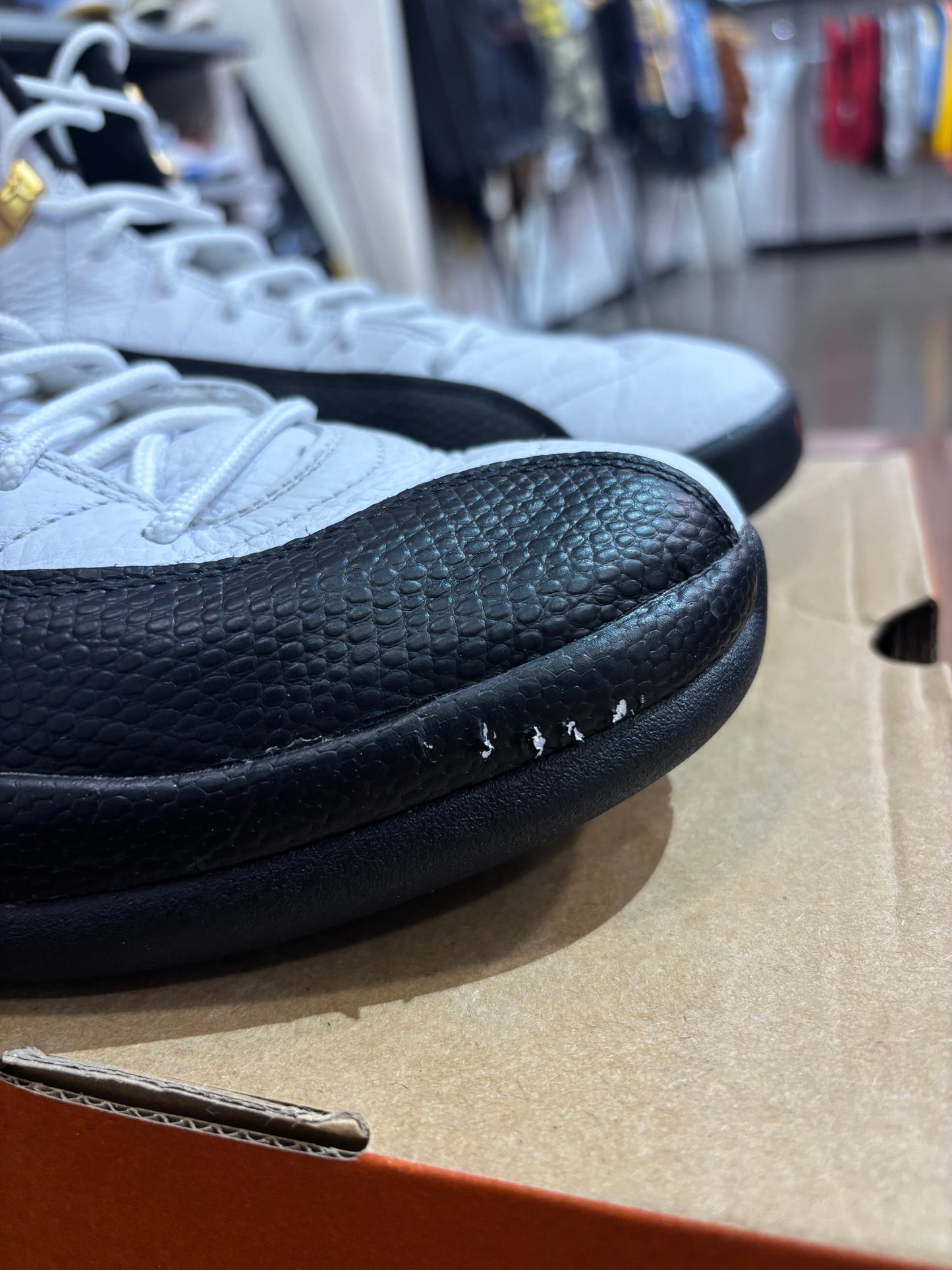 Preowned Air Jordan 12 Taxi