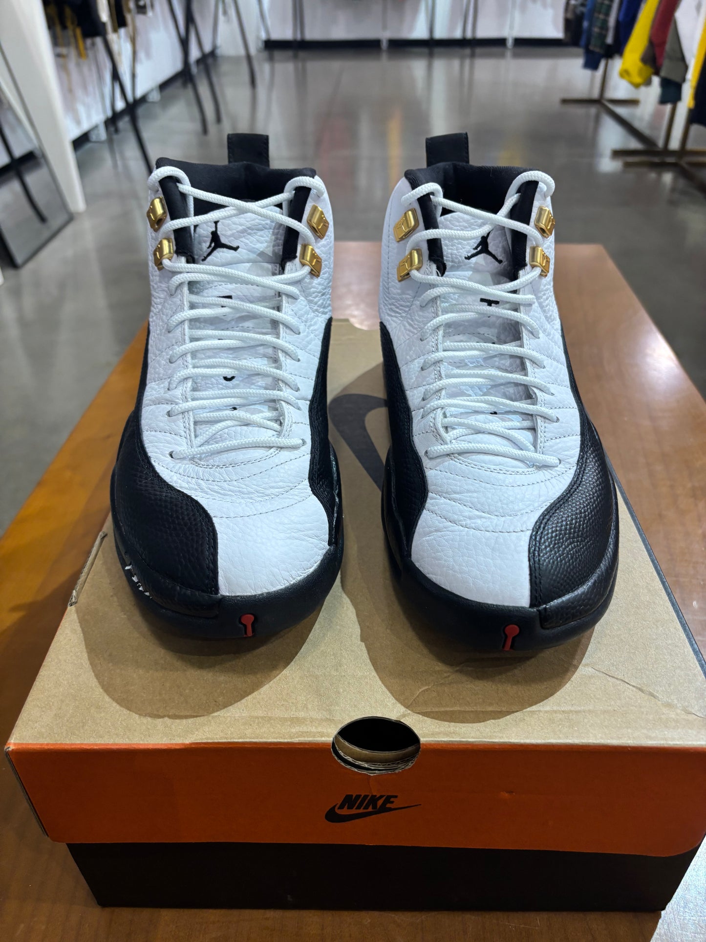 Preowned Air Jordan 12 Taxi