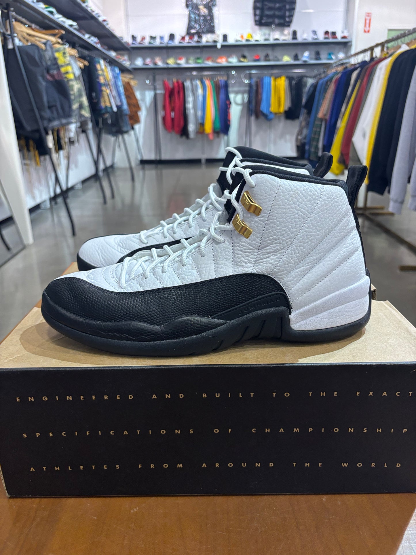 Preowned Air Jordan 12 Taxi