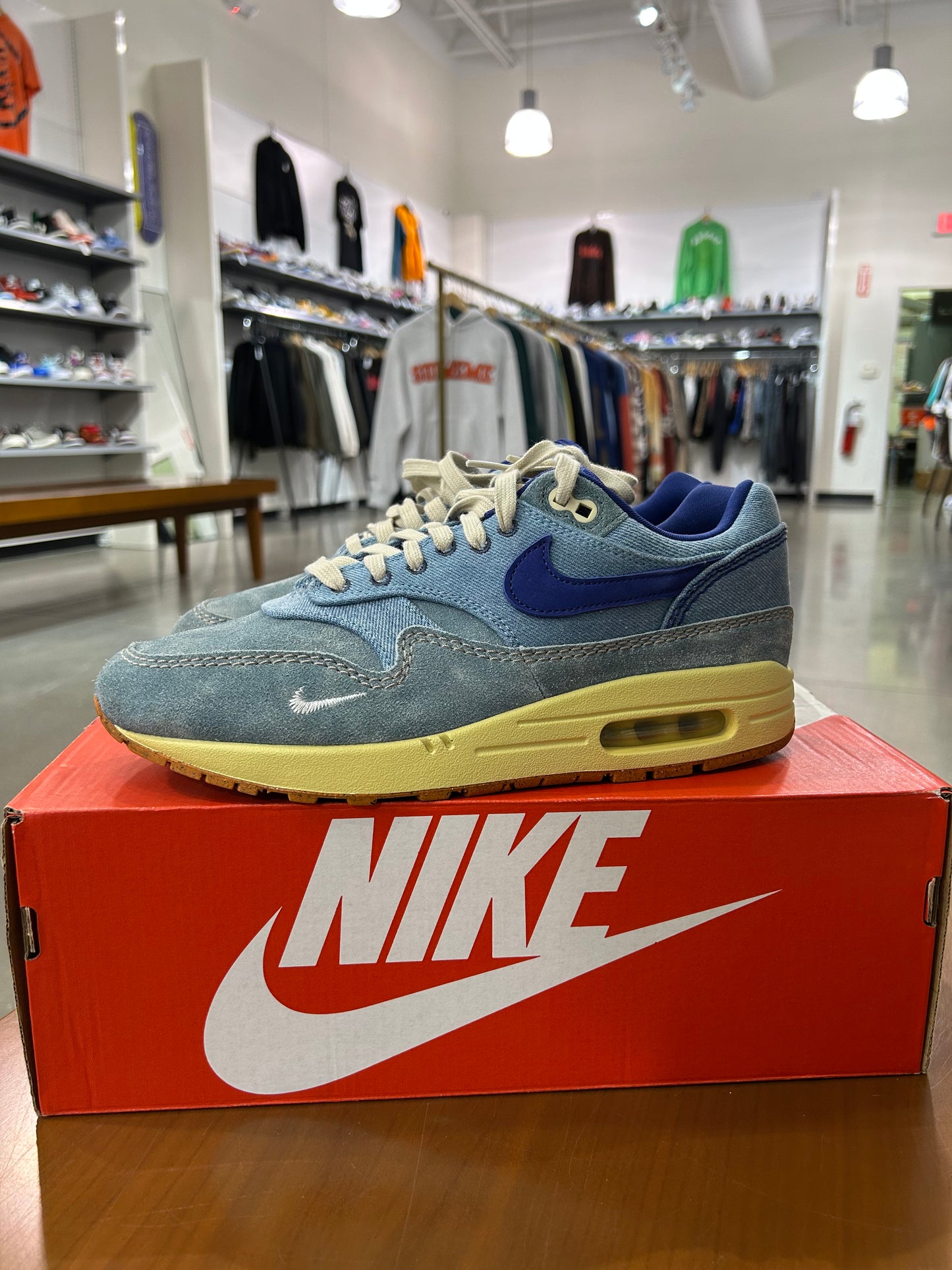 Preowned Nike Air Max 1 Dirty Denim