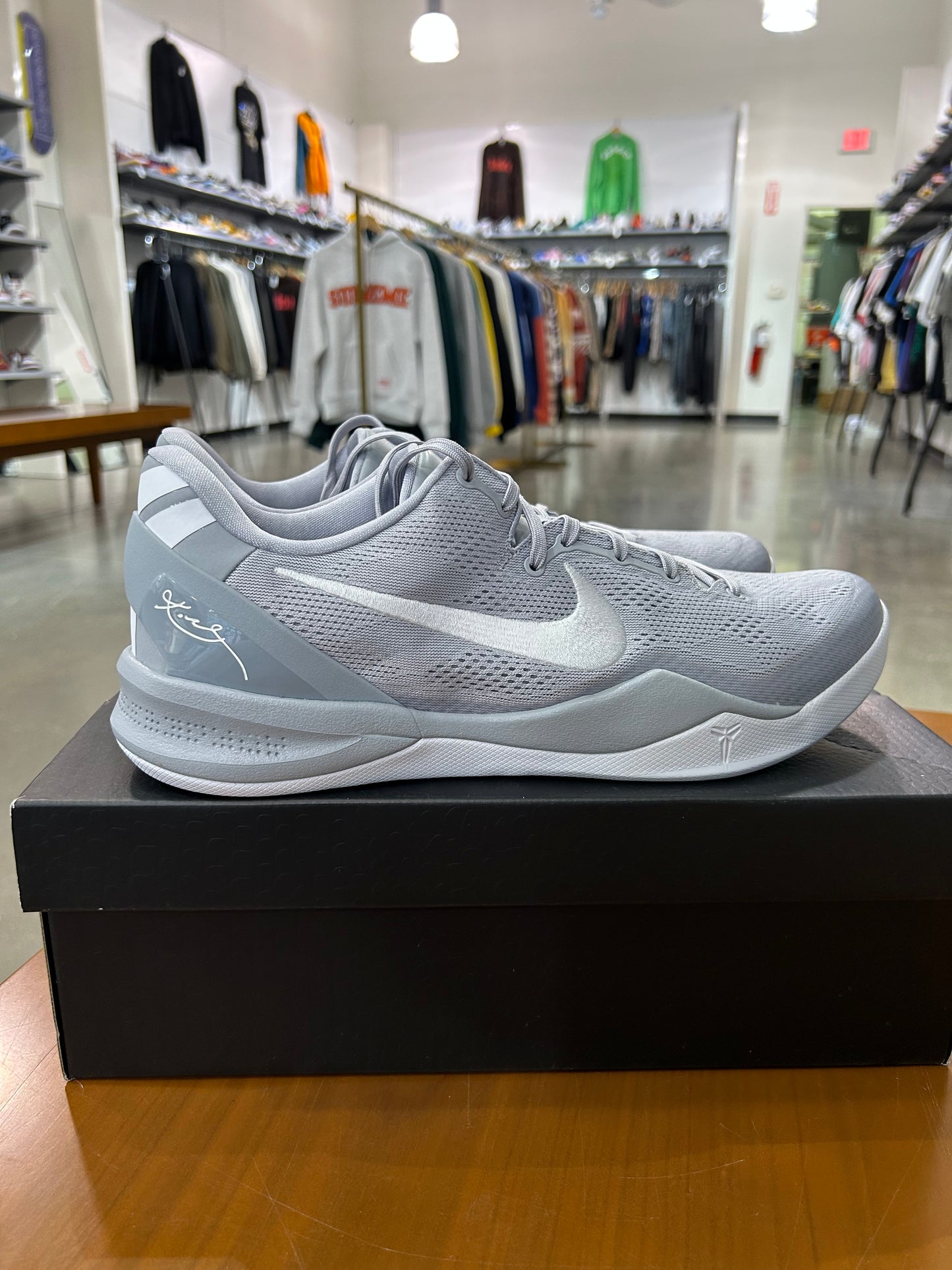 Preowned Kobe 8 Wolf Grey