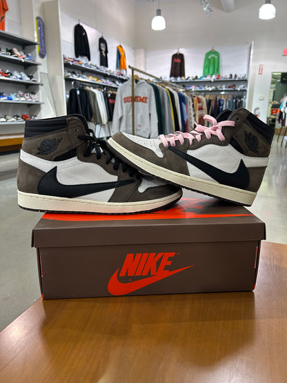 Preowned Travis Scott Air Jordan 1 High Mocha