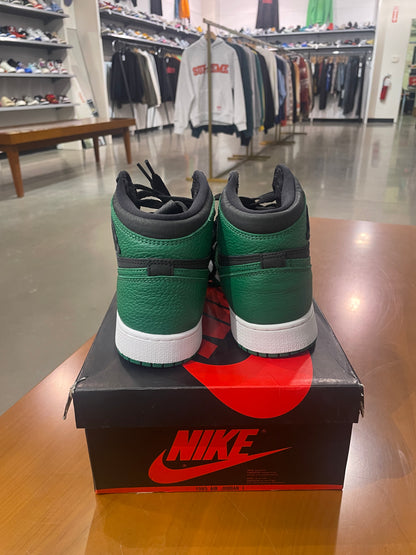 Preowned Air Jordan 1 Pine Green