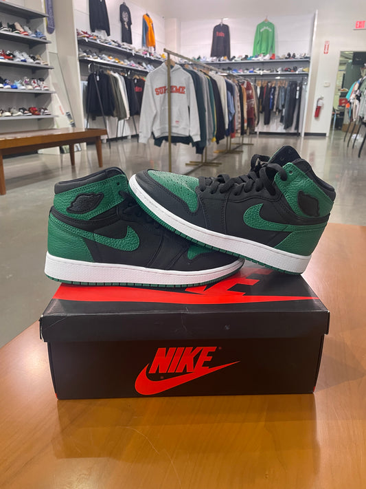 Preowned Air Jordan 1 Pine Green