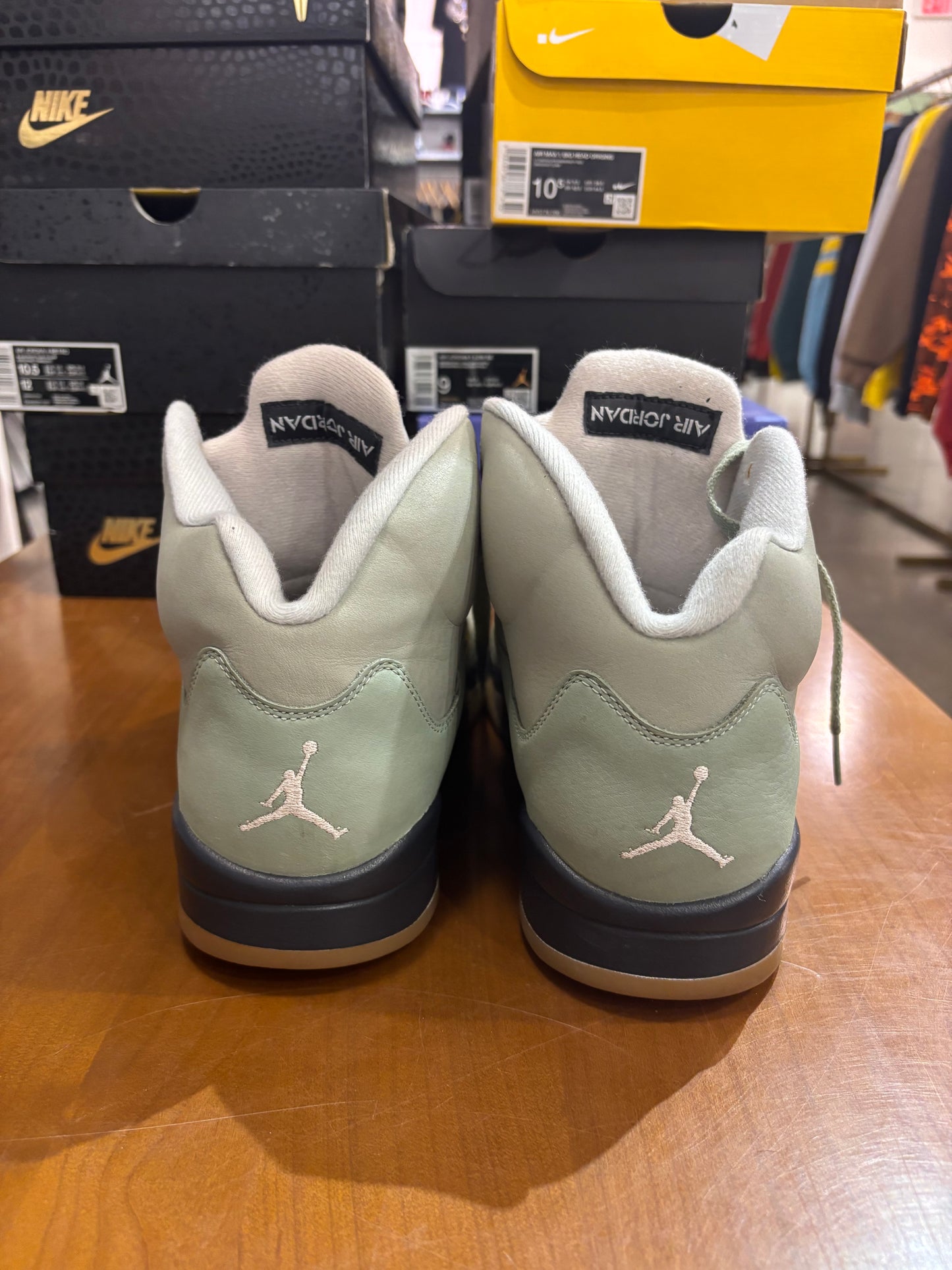 Preowned Air Jordan 5 Jade Horizon