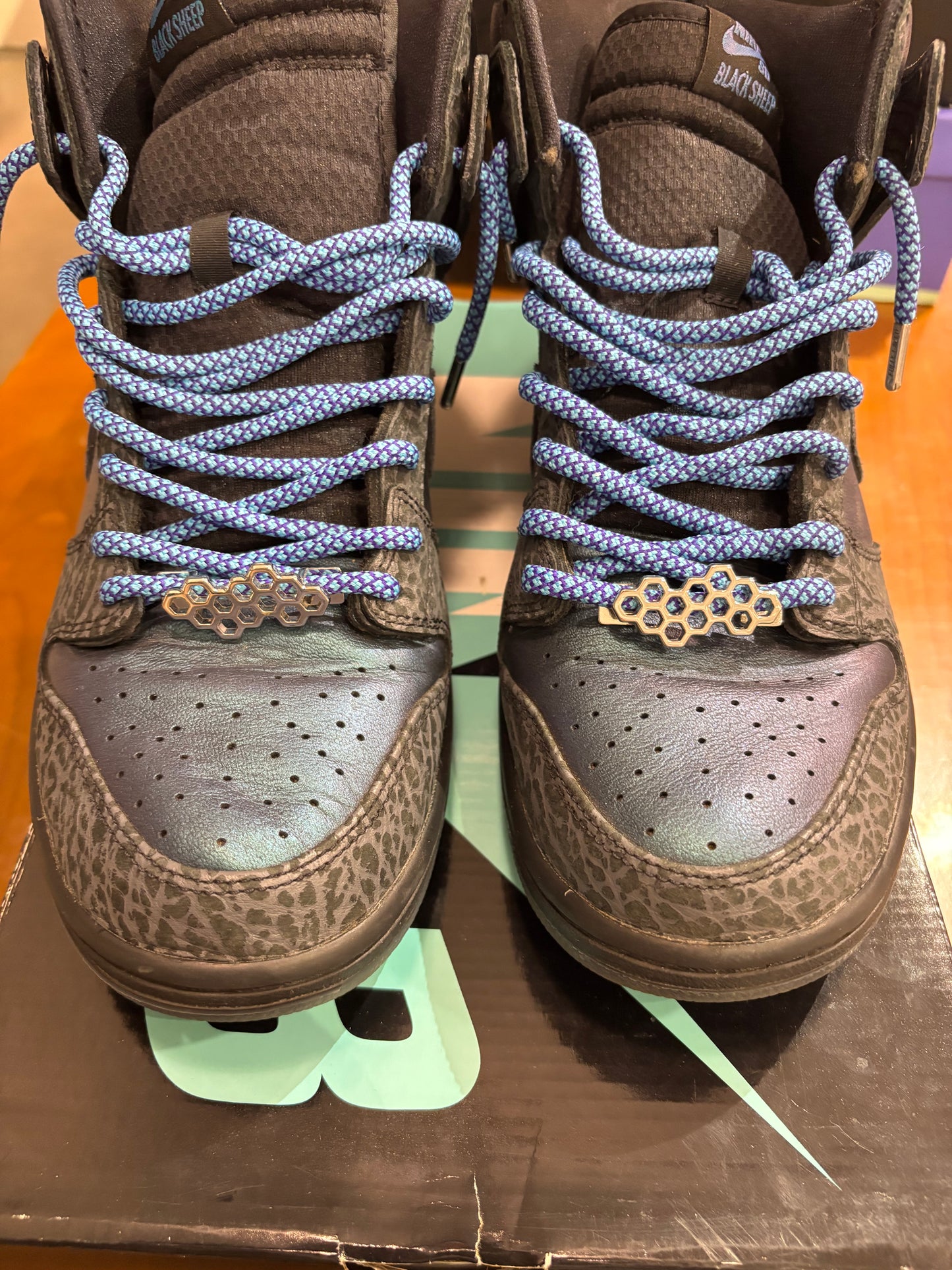 Preowned Nike SB Dunk High Black Sheep