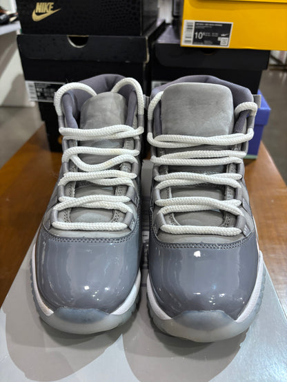 Preowned Air Jordan 11 Cool Grey