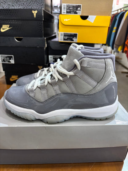 Preowned Air Jordan 11 Cool Grey