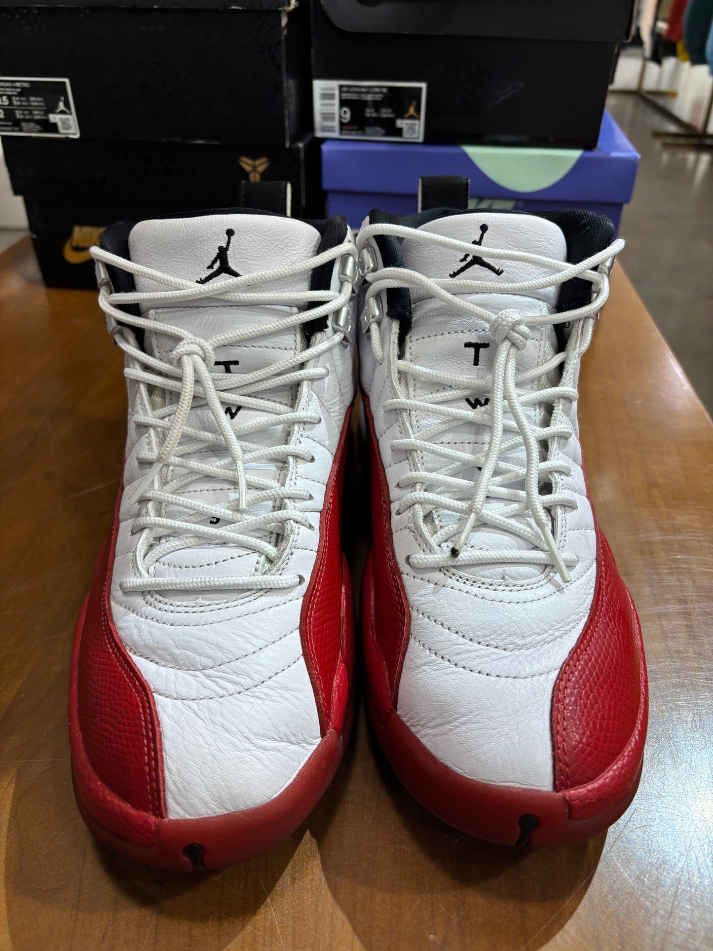 Preowned Air Jordan 12 Cherry