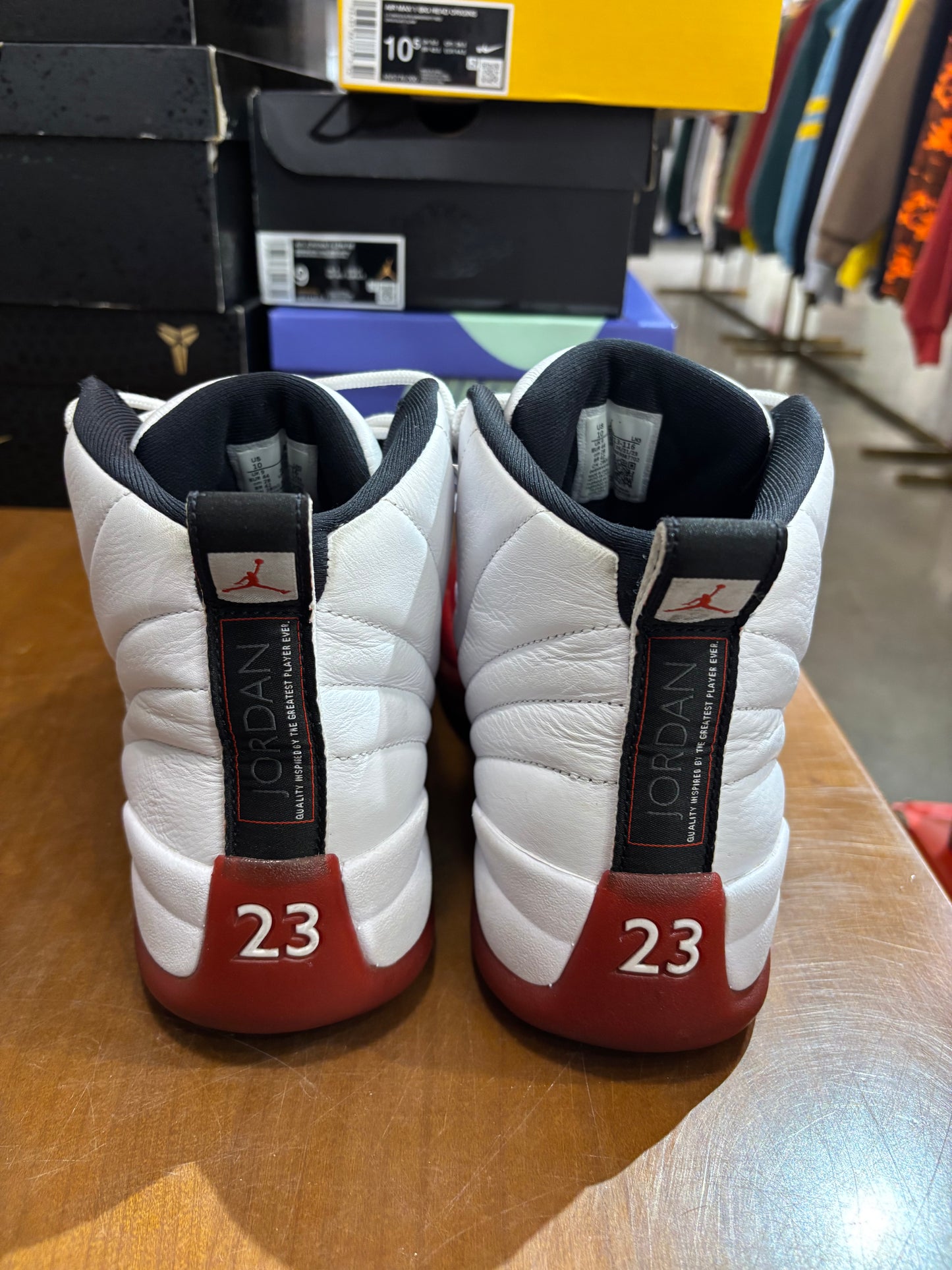 Preowned Air Jordan 12 Cherry