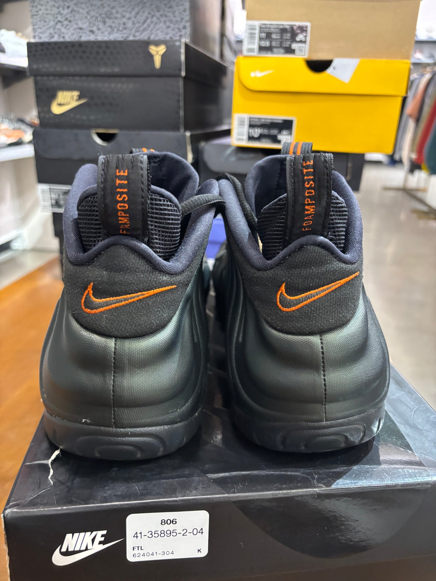 Preowned Nike Foamposite Seqouia