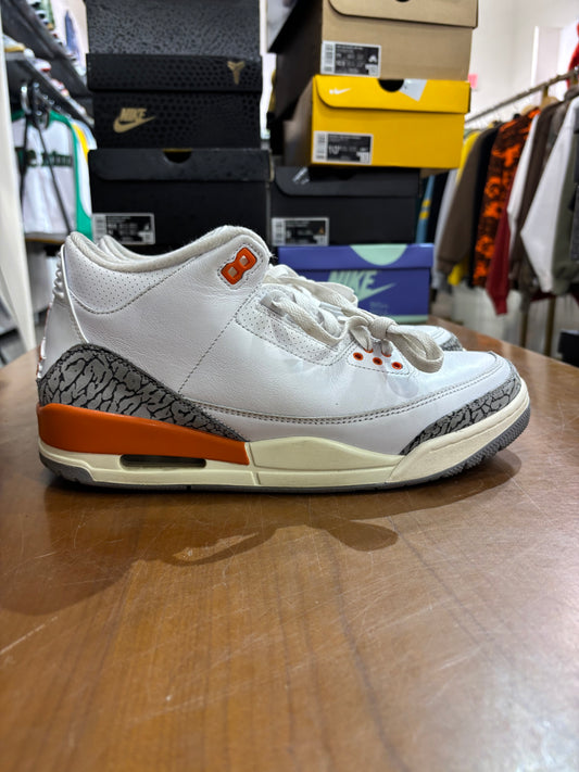 Preowned Air Jordan 3 Georgia Peach
