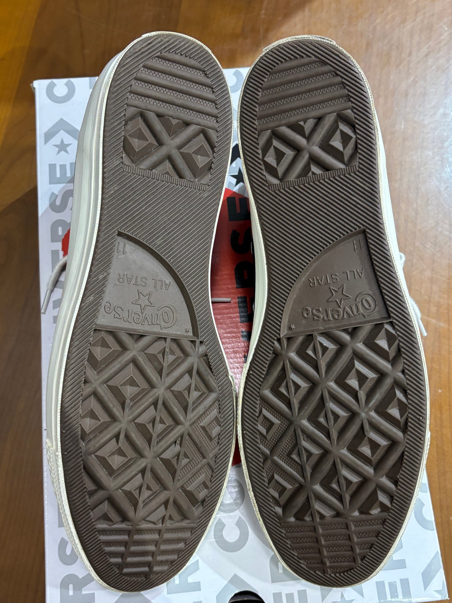 Preowned Converse Chuck Taylor Comme Des Garcons Muliti Heart Black