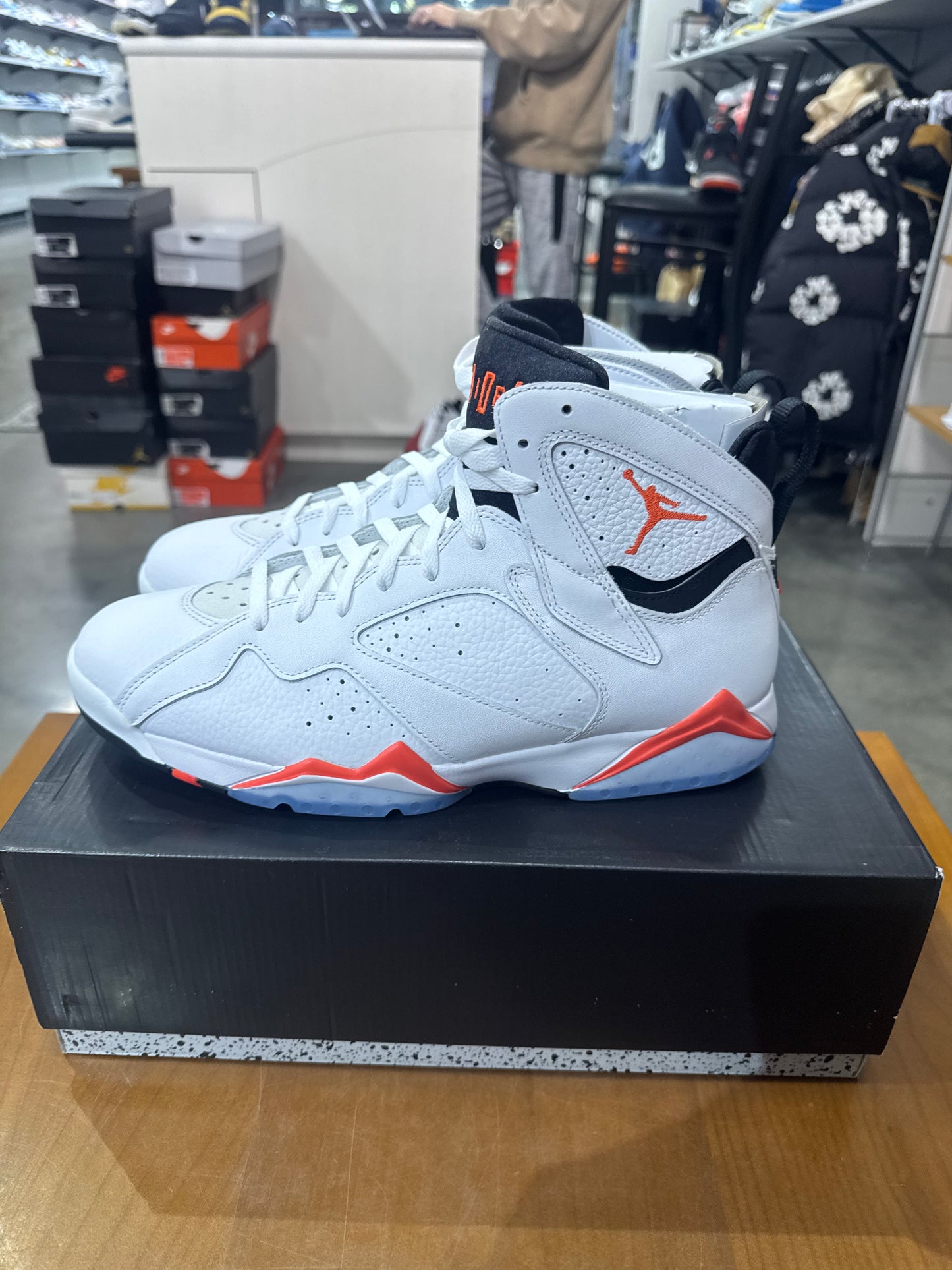 Air Jordan 7 White Infrared