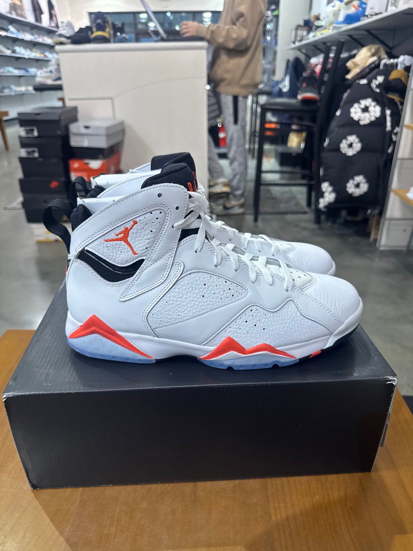 Air Jordan 7 White Infrared