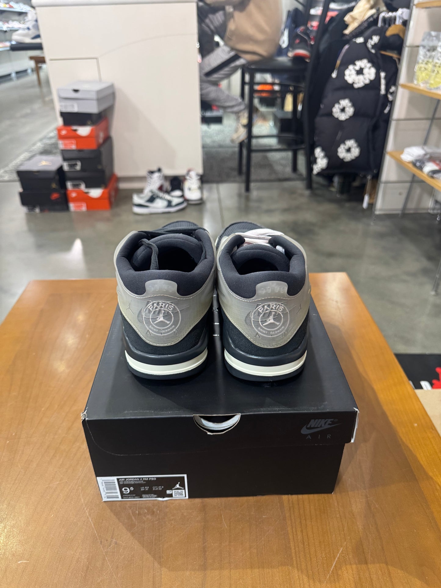 Preowned Air Jordan 4 RM PSG