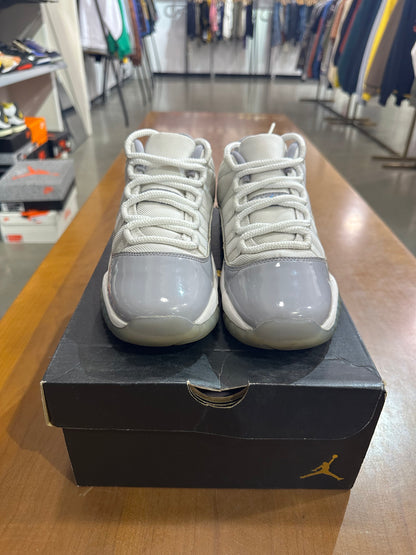 Preowned Air Jordan 11 Low Cement Grey