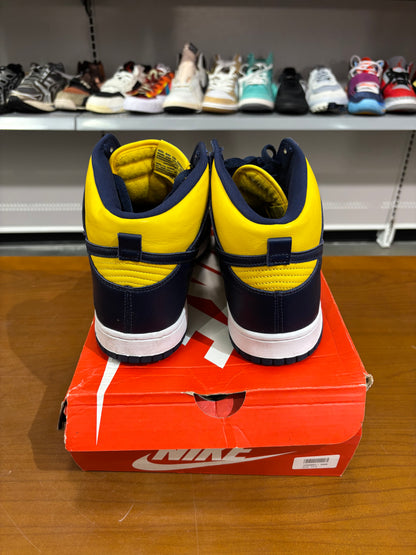 Preowned Nike SB Dunk High Michigan