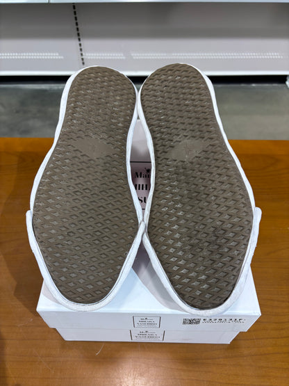 Preowned Maison Mihara Yasuhiro Hank OG Sole Canvas Low Red