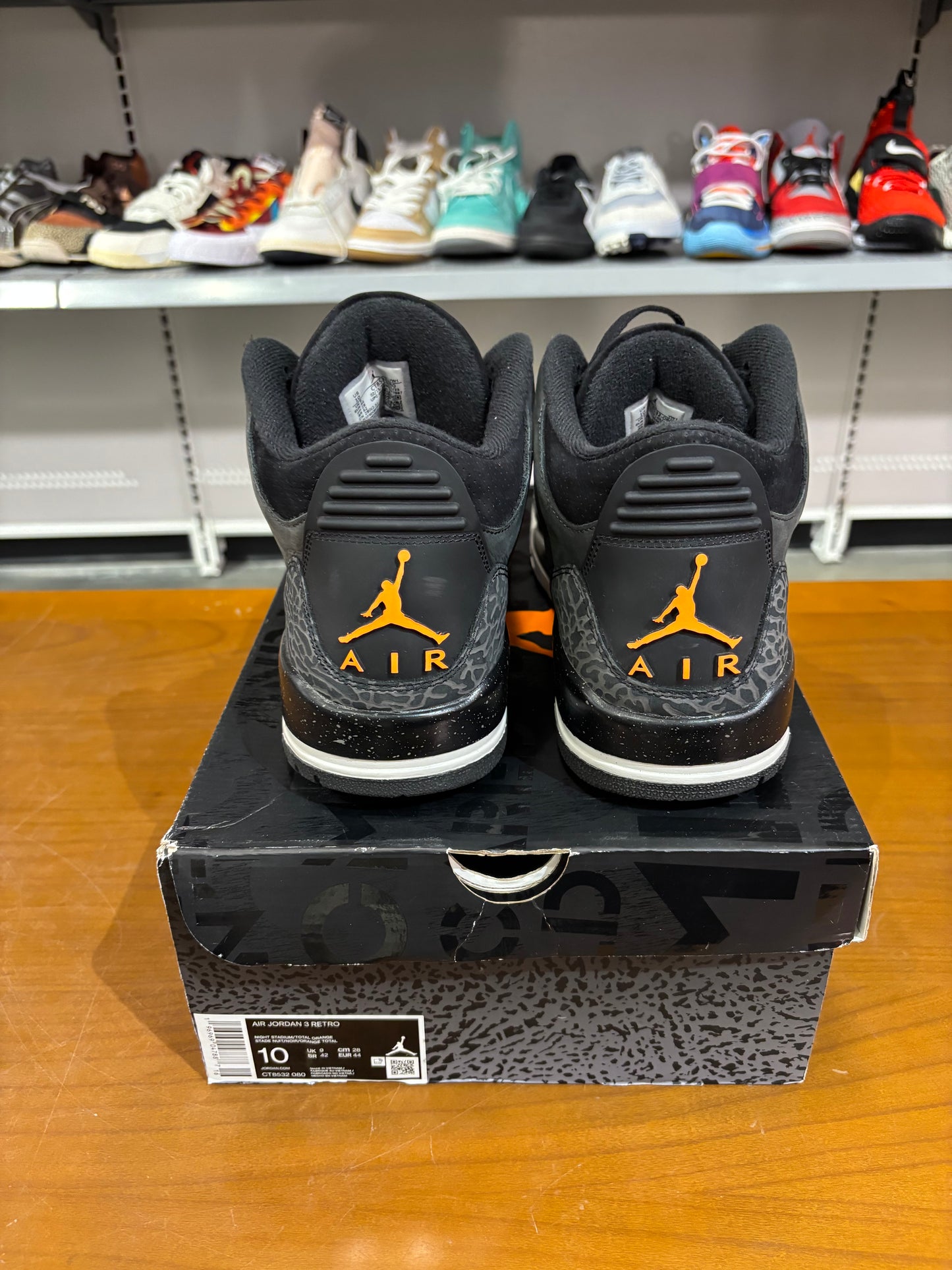 Preowned Air Jordan 3 Fear