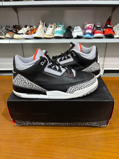 Preowned Air Jordan 3 Black Cement (2018)