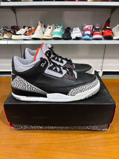 Preowned Air Jordan 3 Black Cement (2018)