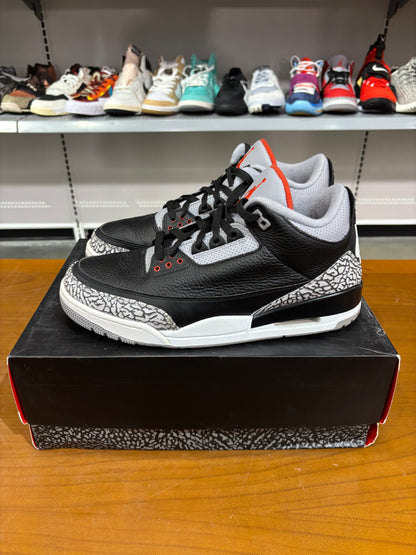 Preowned Air Jordan 3 Black Cement (2018)
