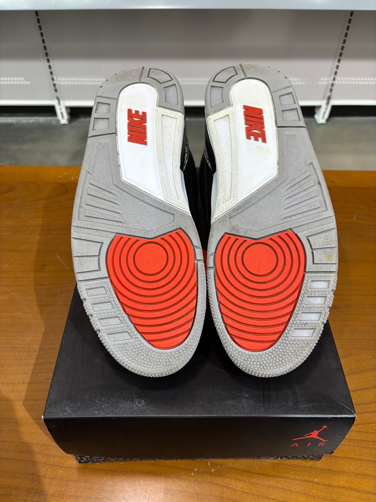 Preowned Air Jordan 3 Black Cement (2018)