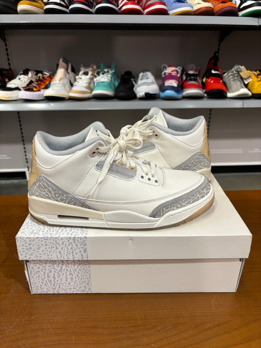 Preowned Air Jordan 3 Craft Ivory