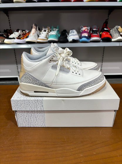Preowned Air Jordan 3 Craft Ivory