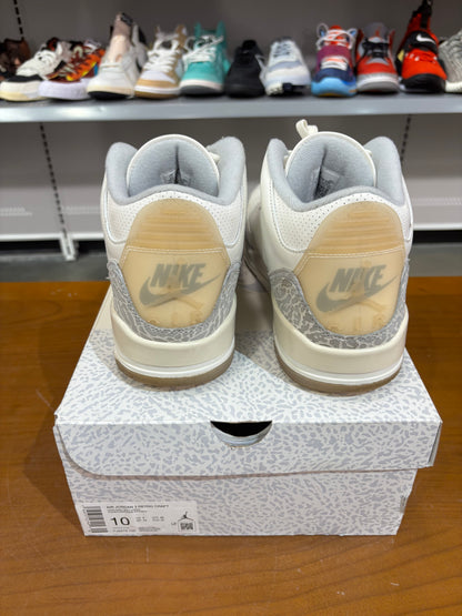 Preowned Air Jordan 3 Craft Ivory