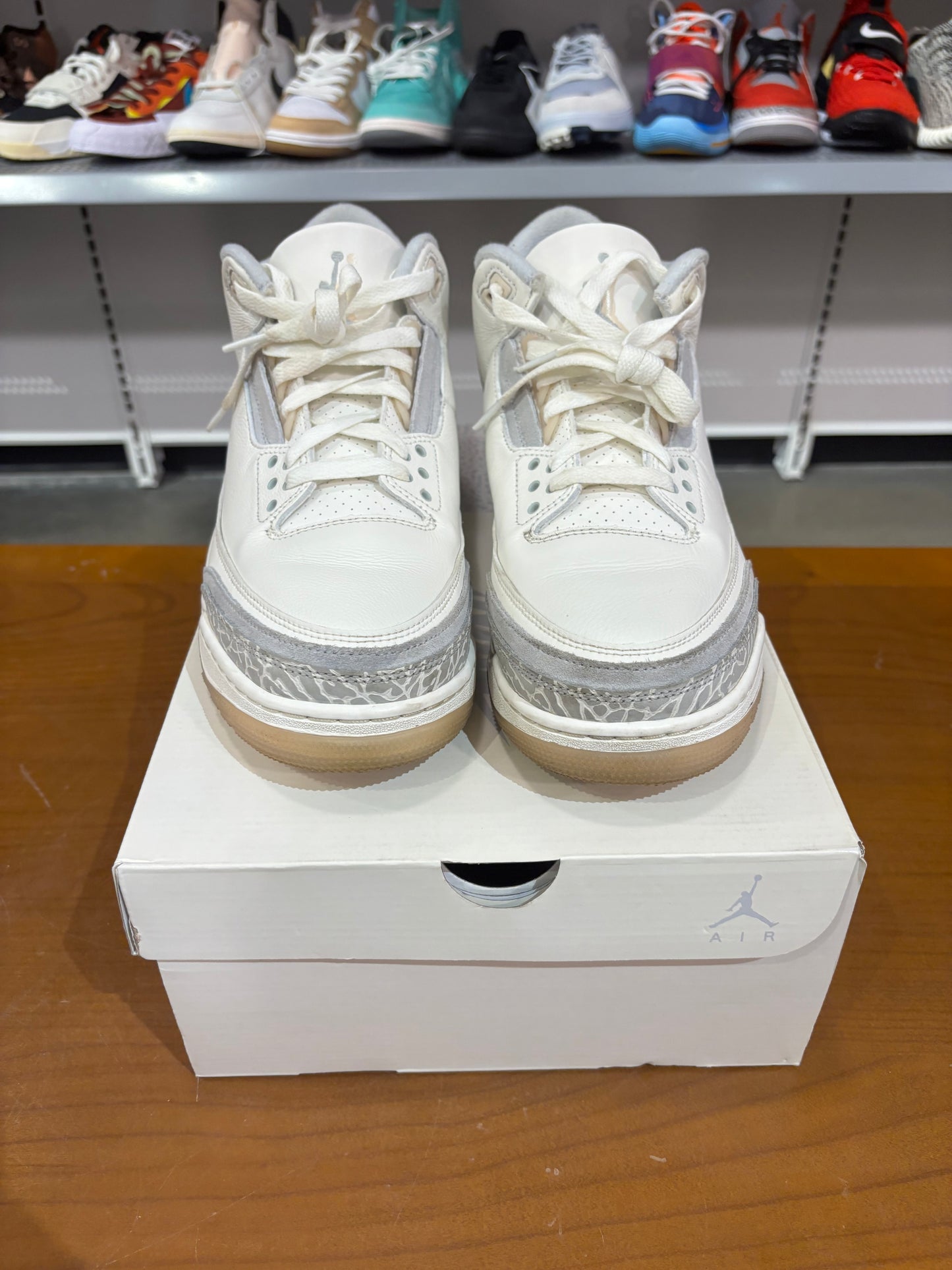 Preowned Air Jordan 3 Craft Ivory