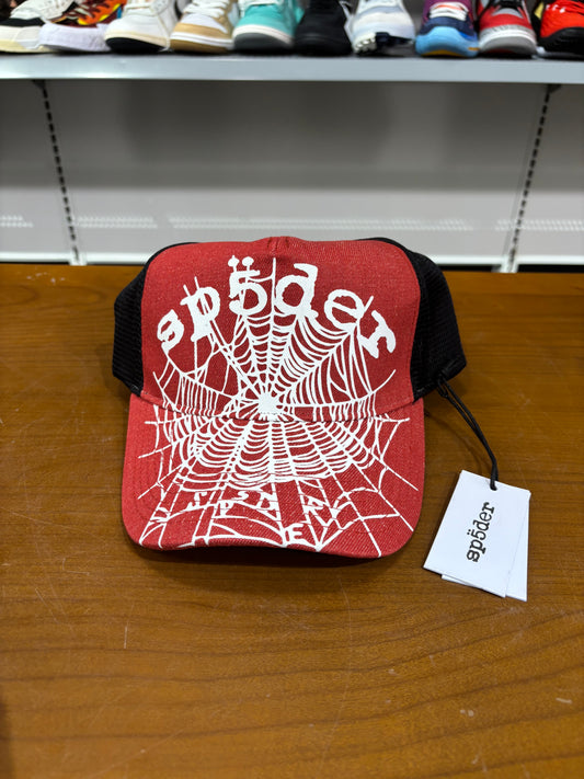 Sp5der Denim OG Web V2 Trucker Red