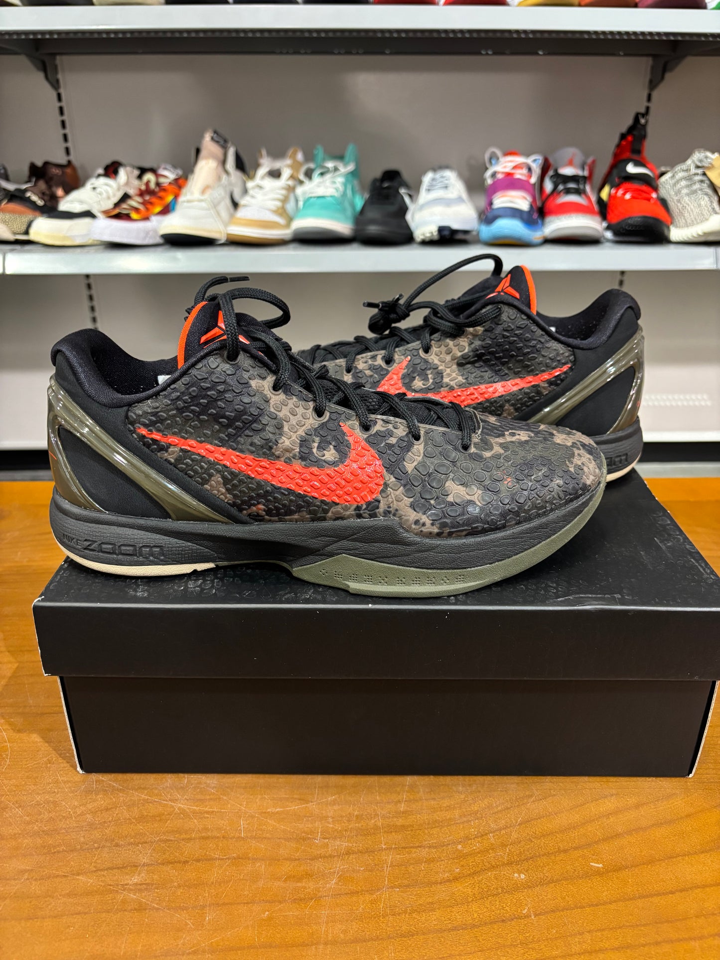 Preowned Kobe 6 Italian Camo