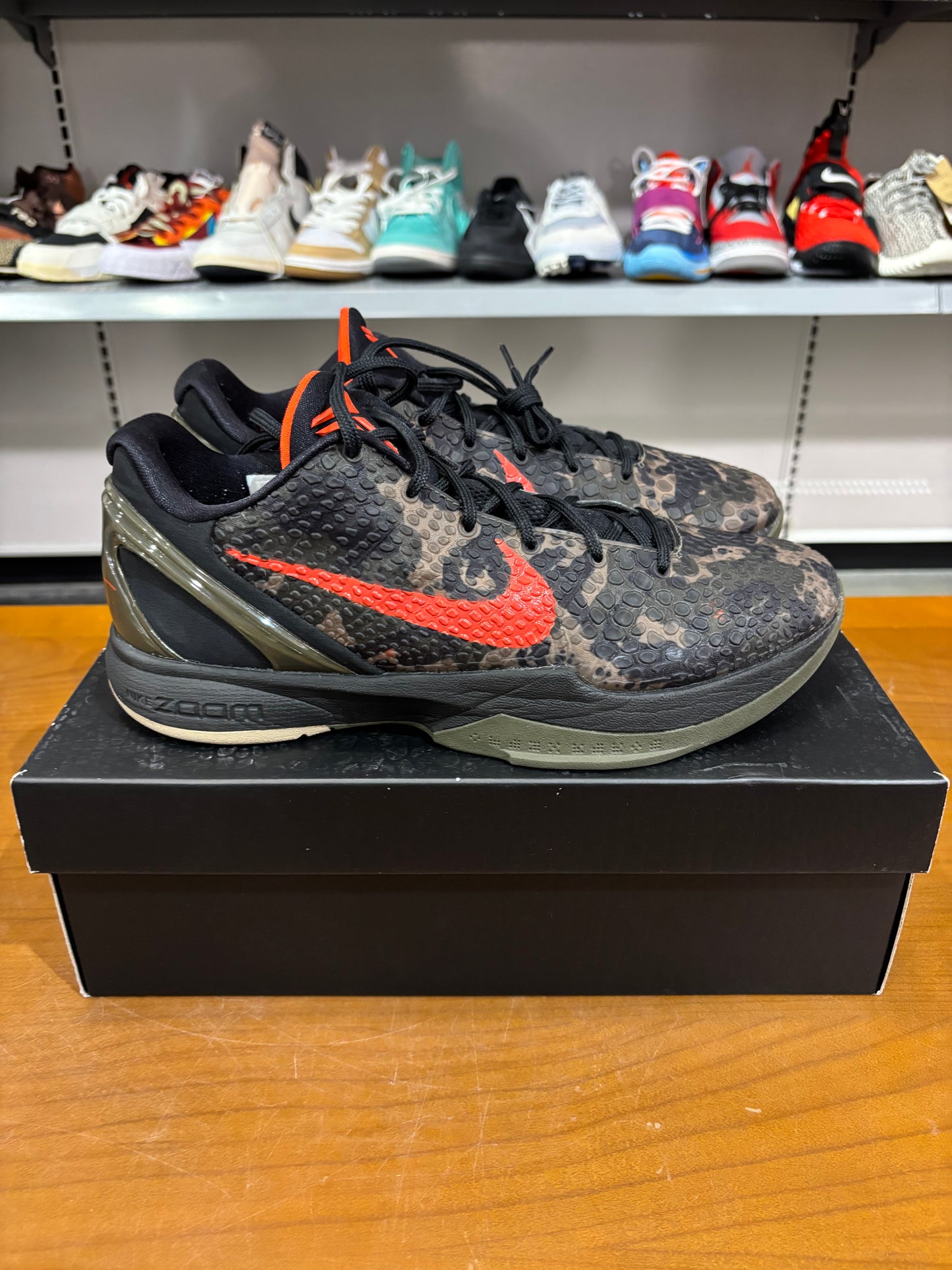 Preowned Kobe 6 Italian Camo