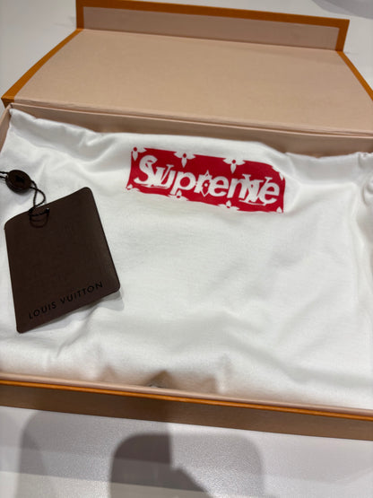 Supreme Louis Vuitton Box Logo Tee White