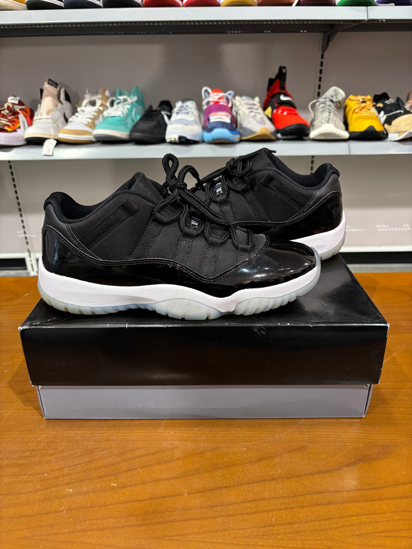 Preowned Air Jordan 11 Low Space Jam
