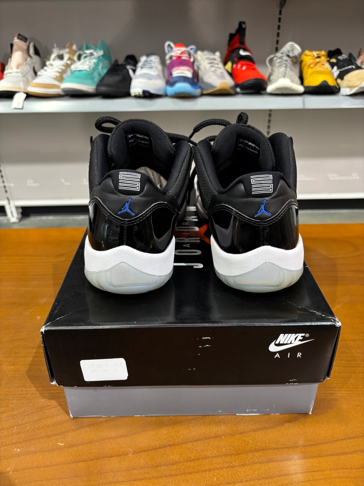 Preowned Air Jordan 11 Low Space Jam