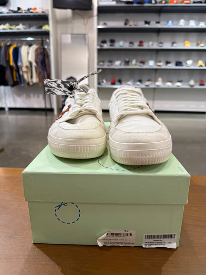 Preowned Off-White Vulcanized Low White Black