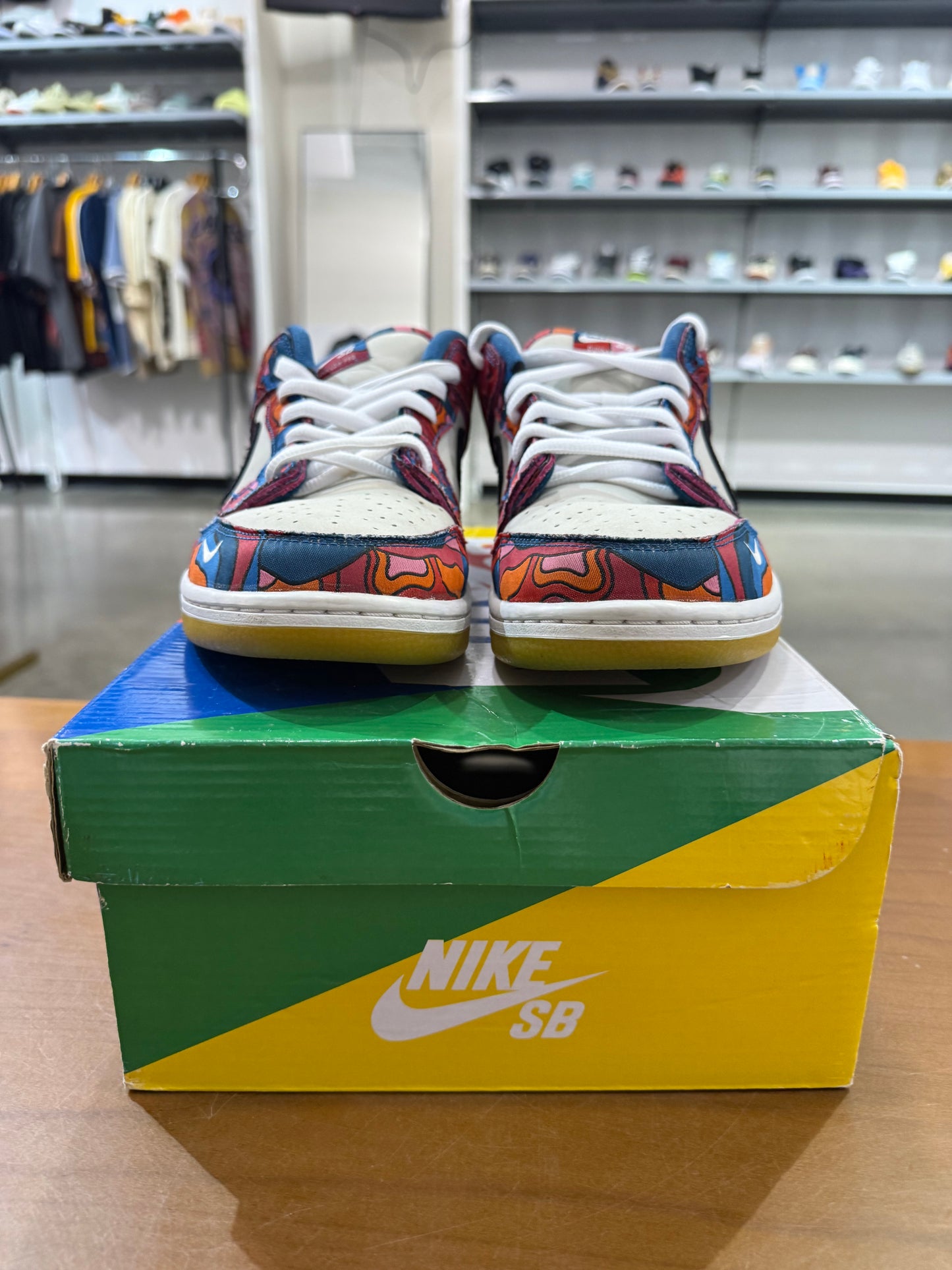 Preowned Nike SB Dunk Low Parra Abstract Art